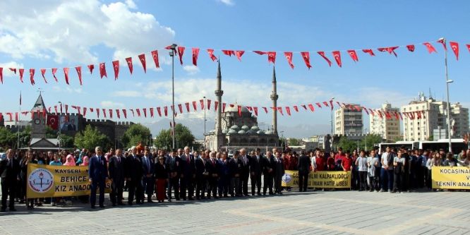 Kayseri’de 19 Mayıs coşkusu