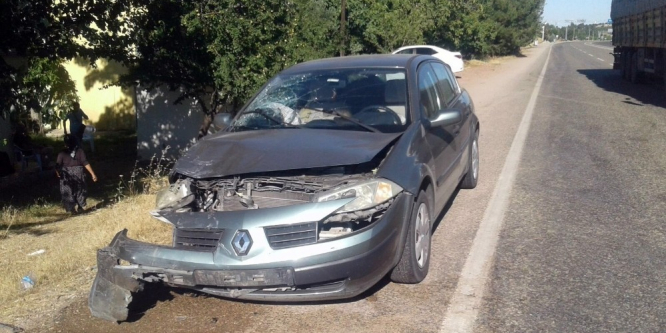 Adıyaman’da 2 otomobil çarpıştı: 9 yaralı