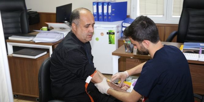 MESKİ çalışanları sağlık taramasından geçti