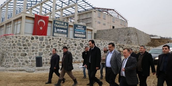 Rize Organize Sanayi Bölgesi’nde fabrika inşaatları devam ediyor