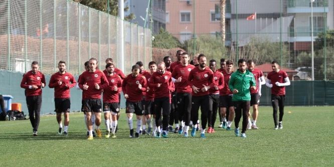 Alanyaspor Beşiktaş maçı hazırlıkları sürüyor