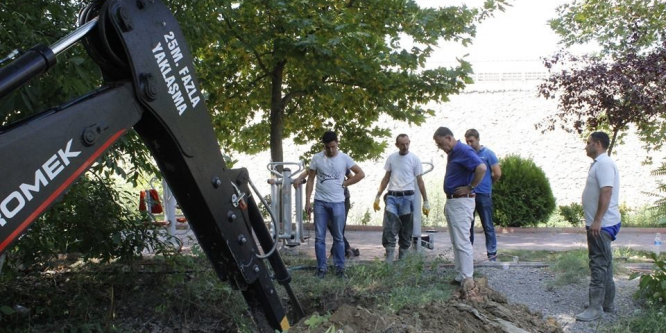 Vezirhan’da kanalizasyon çalışmaları devam ediyor