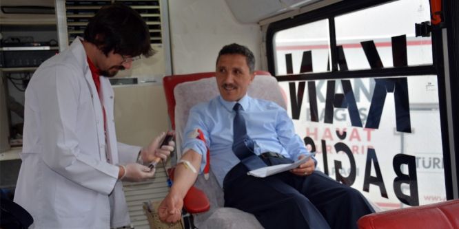 Kabadüz’de kan bağışı kampanyası