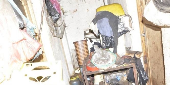 Çöp ev boşaltıldı