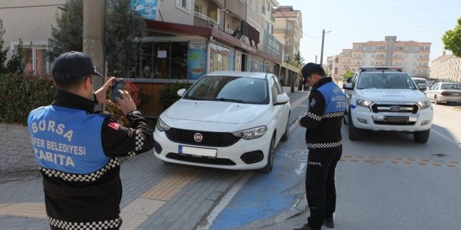 Nilüfer’de yaya ve bisiklet yolu işgaline geçit yok