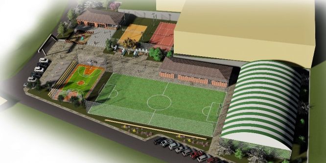 Körfez’e modern spor kompleksi