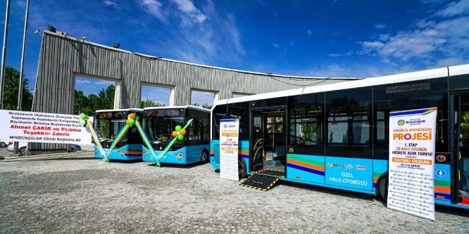 Şehiriçi minibüsler özel halk otobüsüne dönüşüyor