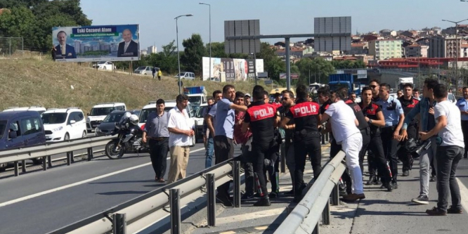 Görevini yapan İHA ekibine çirkin saldırı