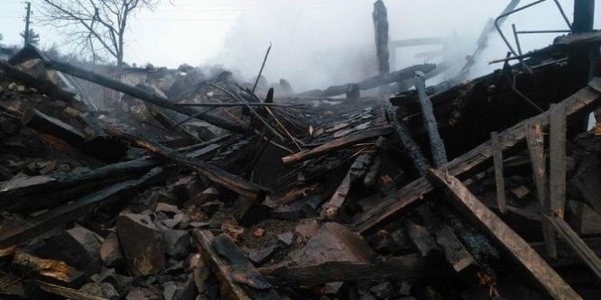 92 yaşındaki kadının evi kül oldu