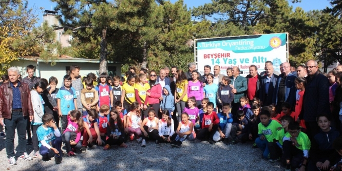 Beyşehir’de oryantiring yarışları ilgi görüyor