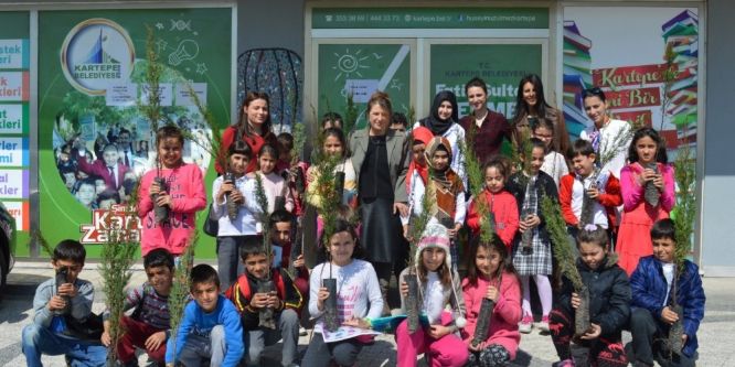 Kartepe Bilgievleri 300 fidan dikecek