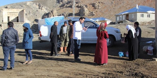 Başkale’de kanser taraması yapıldı