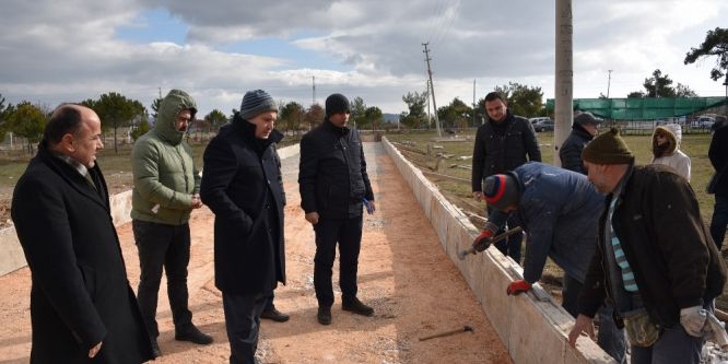 Ortaköy güreş festivaline hazırlanıyor