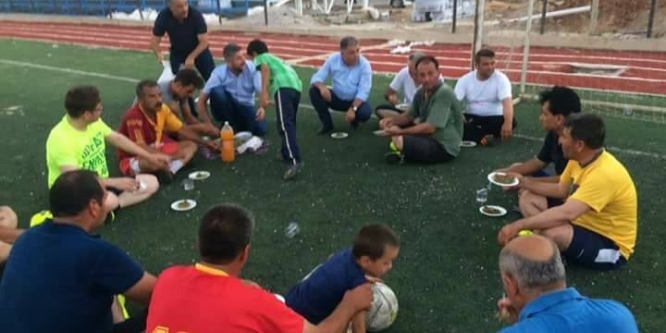 Kaymakam Düzgün’ün takımı muhtarları ezdi geçti
