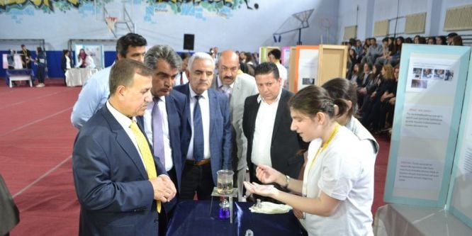 Öğrencilerin projeleri göz kamaştırdı