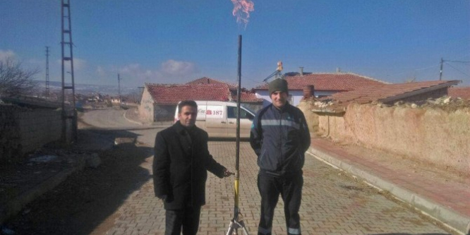 3 mahalle doğalgaza kavuştu
