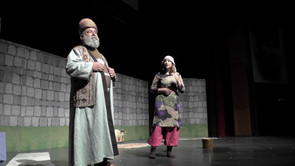 Baba-kız aynı sahnede 