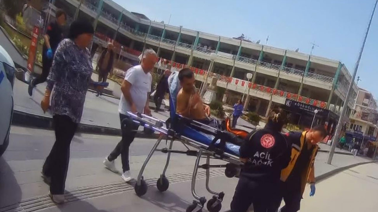 Baba oğul birbirini hastanelik etti