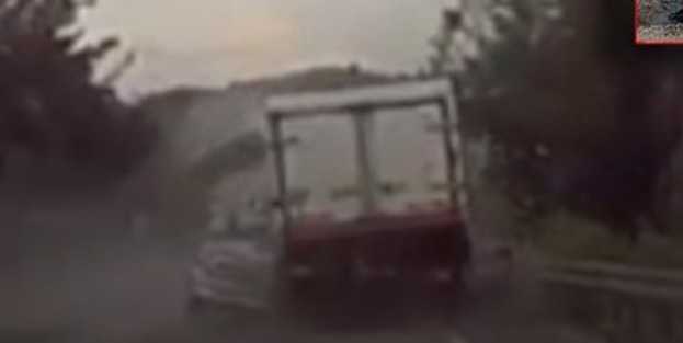 Baba ve kızının öldüğü korkunç kazanın görüntüsü ortaya çıktı!