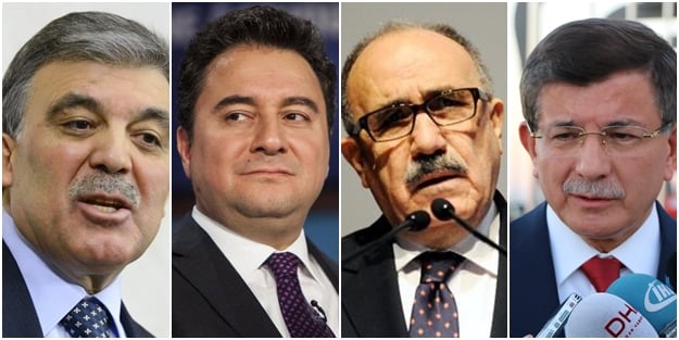 Babacan, Atalay, Davutoğlu, Gül.. Dün kötüydüler bugün kurtarıcı!