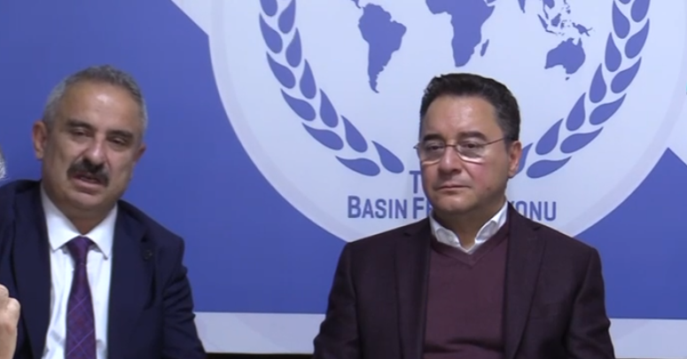 Babacan’dan basın özgürlüğü ve demokrasi itirafı! Avrupalılara sorunca yüzleri yere bakıyor