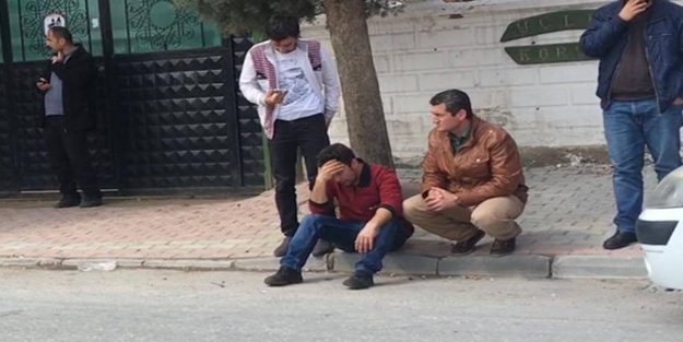 Babadan kazada ölen oğluna son bakış