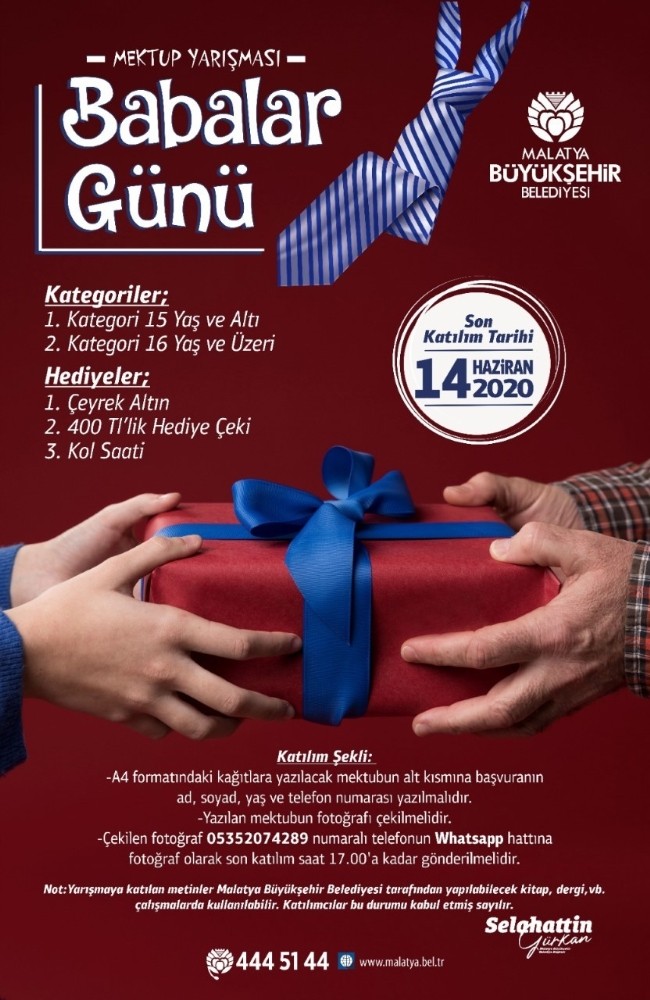 Babalar için mektup yarışması 