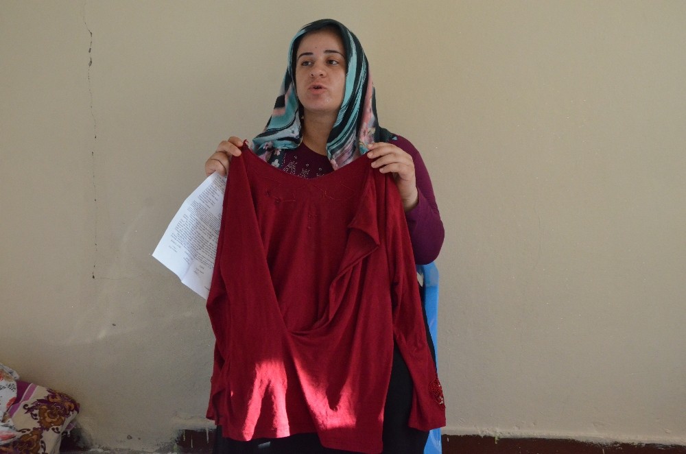 Babasından kalan mirası reddeden 8 aylık hamile kadının, eşi ve amcası tarafından darp edildiği iddiası 