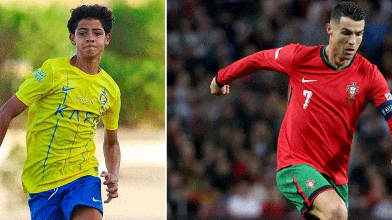 Babasının yolundan gidiyor! Ronaldo'nun oğluna milli davet