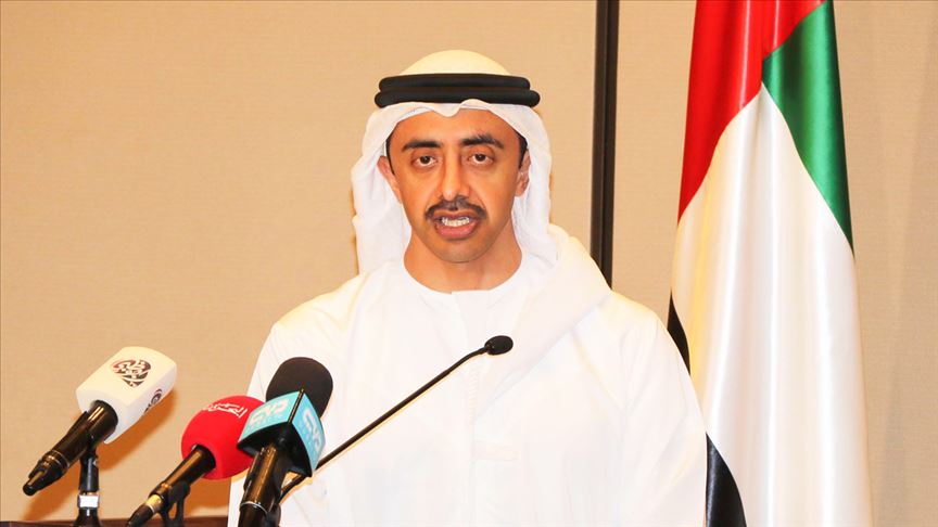 BAE Dışişleri Bakanı'nın 'Arap-İsrail normalleşme süreci' makalesine destek mesajına tepki