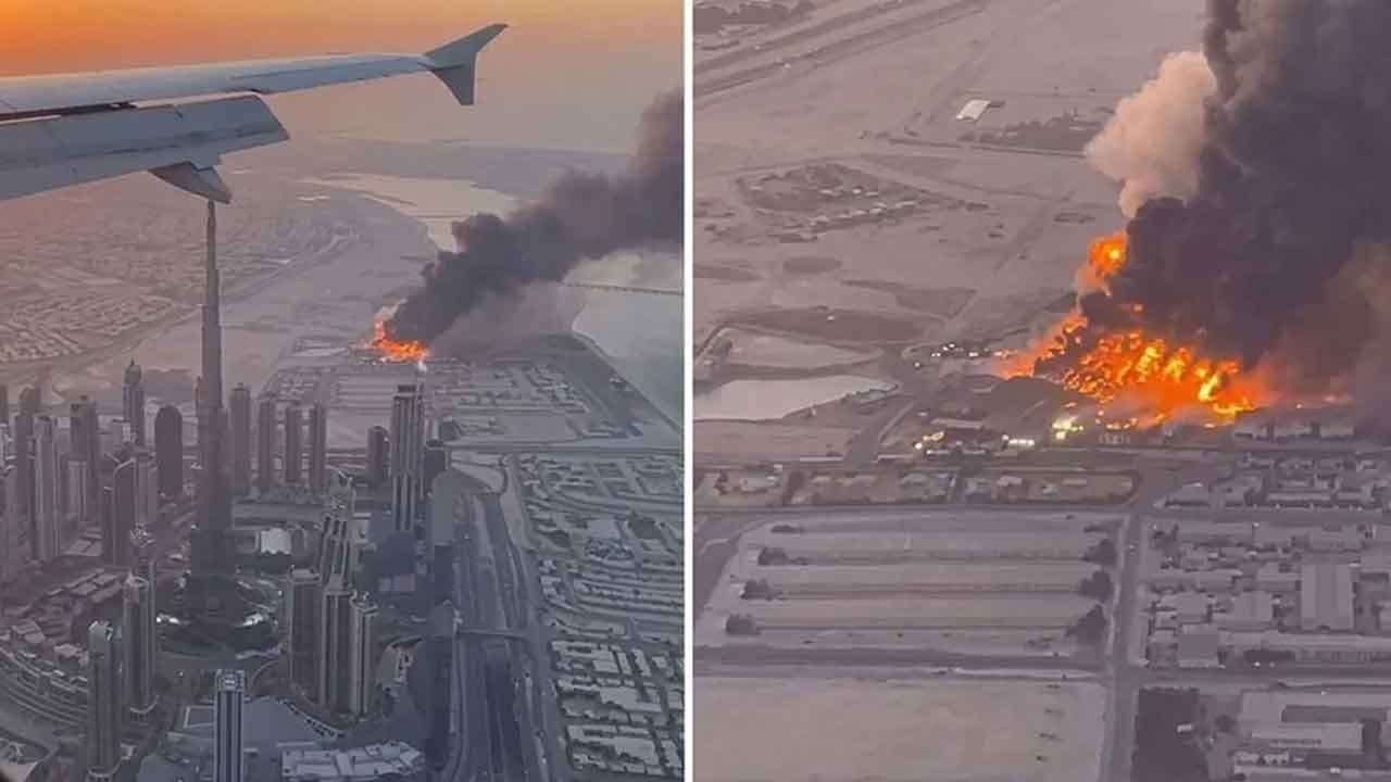 BAE hava sahasında füze düellosu! İran'dan gelen kamikaze yağmuru engellendi!