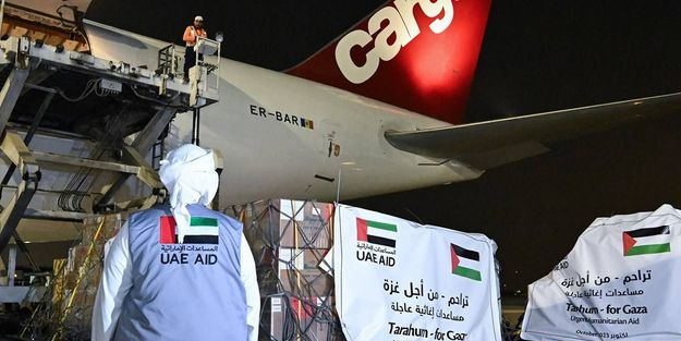 BAE kararı duyurdu: Gazze'ye binlerce ton yardım gönderildi... BAE'den 'Gazze' hamlesi!