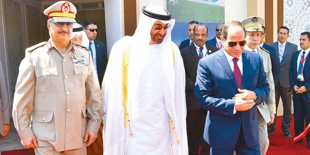 BAE ve Mısır, darbeci Hafter'in son yenilgilerinin ardından Libya'da 