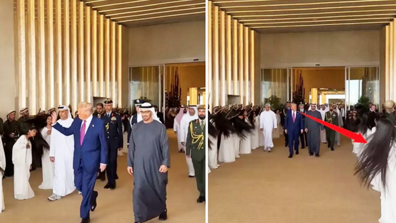 BAE'de birkaç gün önce ABD lideri Trump neden dansla karşılandı?