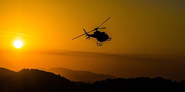 BAE'de helikopter düştü!