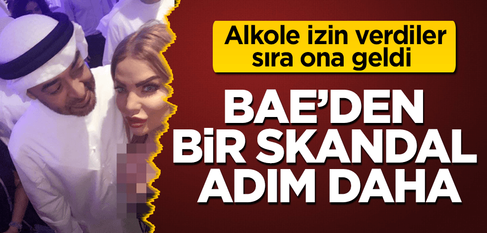 BAE'den alkolden sonra bir skandal adım daha