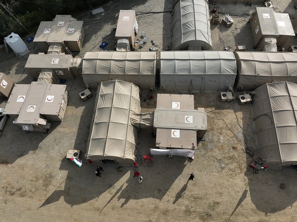 BAE’den İslahiye’ye geldiler! Yardıma böyle koştular