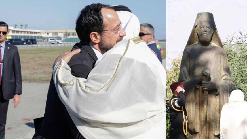 BAE’den Rum Kesimine Skandal Ziyaret! Şeyh Zayed Güney Kıbrıs’ta, İhanete imza attı