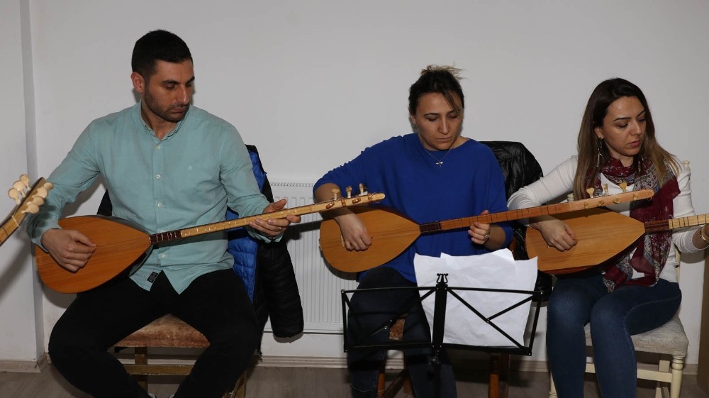 Bafra Kültür ve Sanat Merkezi boş kalmıyor 