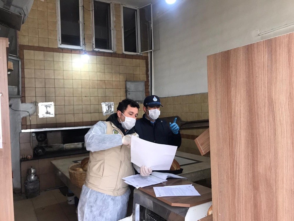 Bafra’da fırınlar denetlendi 