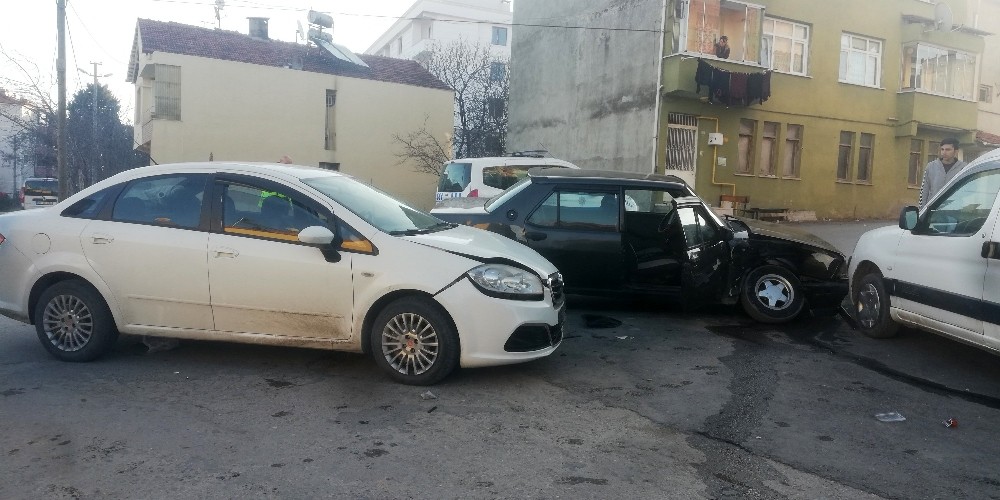 Bafra’da kaza: 1 yaralı 
