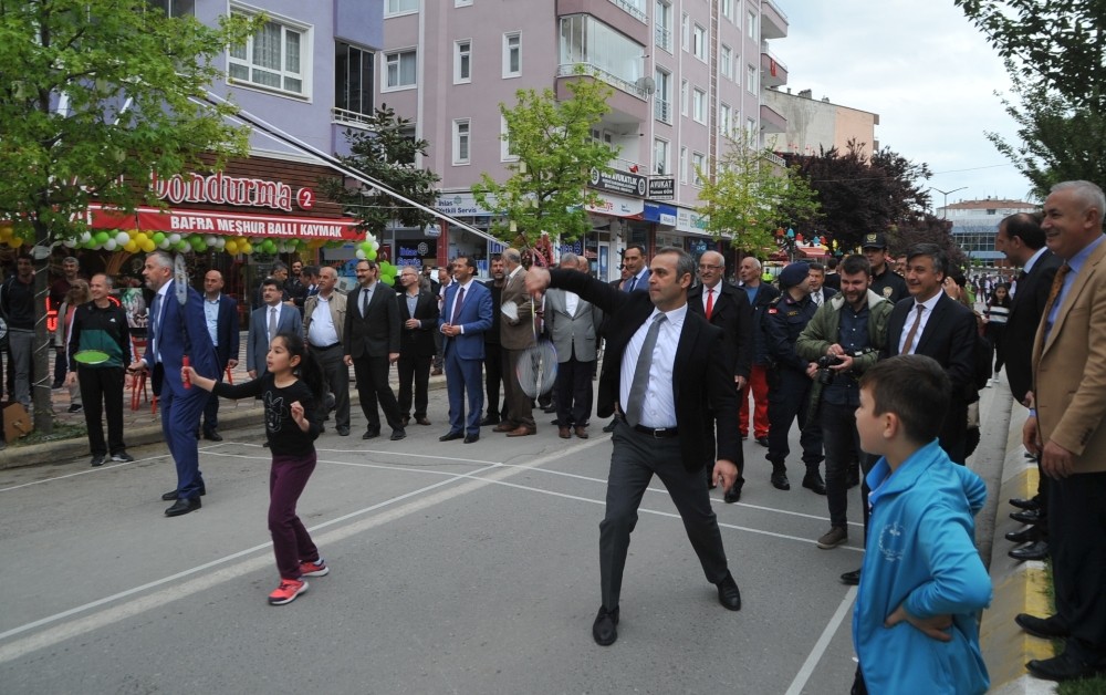 Bafra’da “Spor Şenliği” 