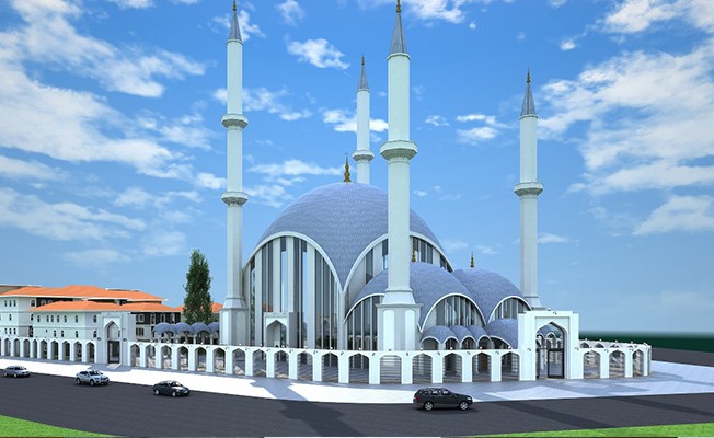 Bafra’ya 10 bin kişilik cami müjdesi 