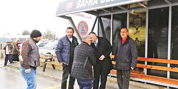 Bafra'ya dört dörtlük hizmet aşkı