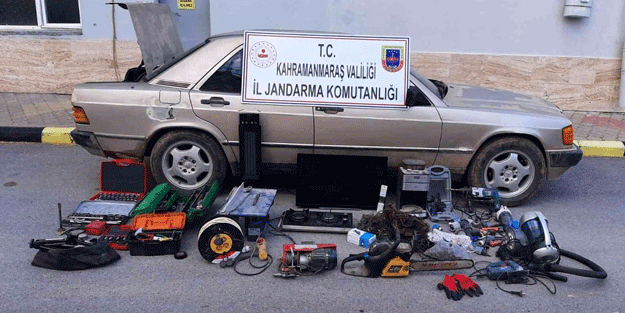 Bağ evi hırsızlığına 1 gözaltı