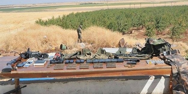 Bağ evinden PKK cephaneliği çıktı