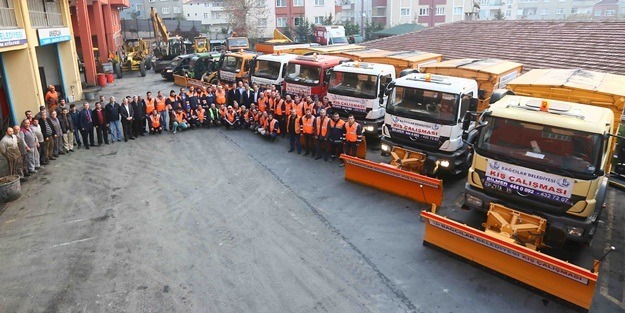 Bağcılar’da kar yağışı ve buzlanmaya karşı hazırlıklar tamamlandı