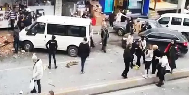 Bağcılar'da tekstil atölyesinde patlama