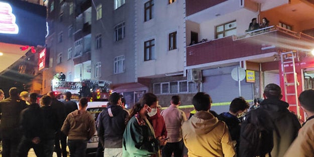 Bağcılar'daki yangın korkuttu