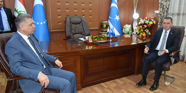 Bağdat Büyükelçisi Yıldız, Salihi ile görüştü